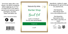 Load image into Gallery viewer, Beard Oil - Natural-By-Anita
