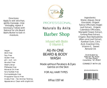 Load image into Gallery viewer, Beard & Body Wash - Naturals-By-Anita