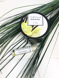 Vanilla Coconut Whipped Body Butter 4oz 8oz 16oz